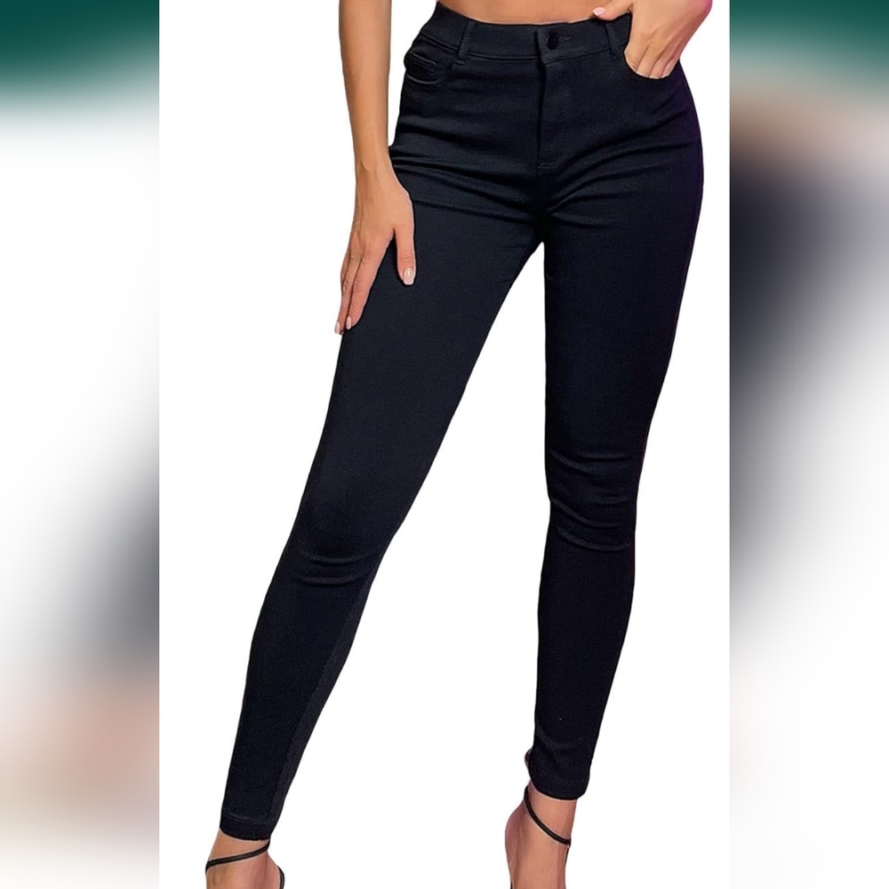Stretch skinny work pants